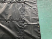 TARP 8 FT Combination 18oz/14oz Lumber Tarp 24x27 8' Drop – Black