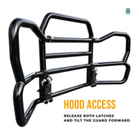 Deer Guard for Volvo VNL New Body (2025+) — Black PVC Coated Steel