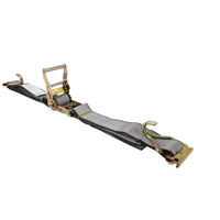 2 inch x 16 ft e-track ratchet strap with e-fitting and wire hook for enclosed trailers — Cargo Control Center