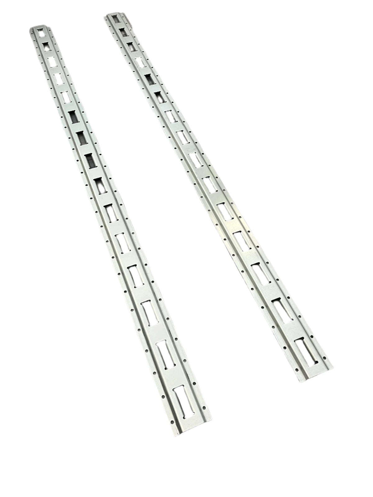 5 ft Vertical E-Track Rail — 12-Gauge Galvanized Steel