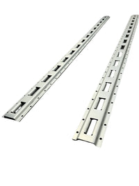 5 ft Vertical E-Track Rail — 12-Gauge Galvanized Steel