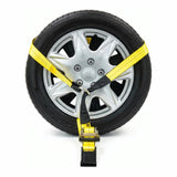 2" x 10' Lasso Strap with Flat Hook — Car Hauler, 3,333 lb WLL