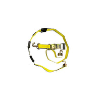 2 inch x 9 ft over the tire strap with swivel J hooks, car hauler wheel tie down — Cargo Control Center