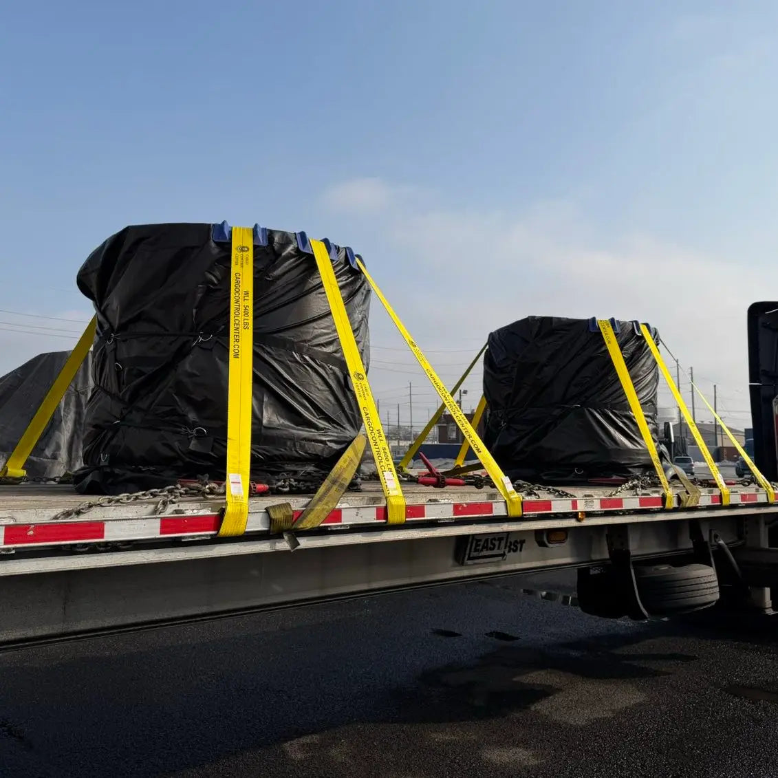 Skidded Coil Tarp 112x70x65 — Camden Style Steel Coil Cover
