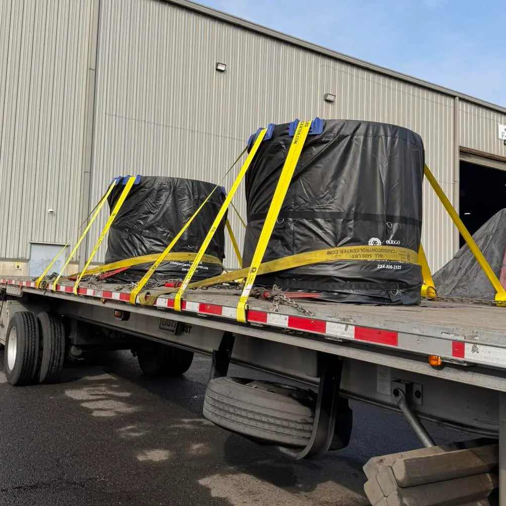 Skidded Coil Tarp 112x70x65 — Camden Style Steel Coil Cover