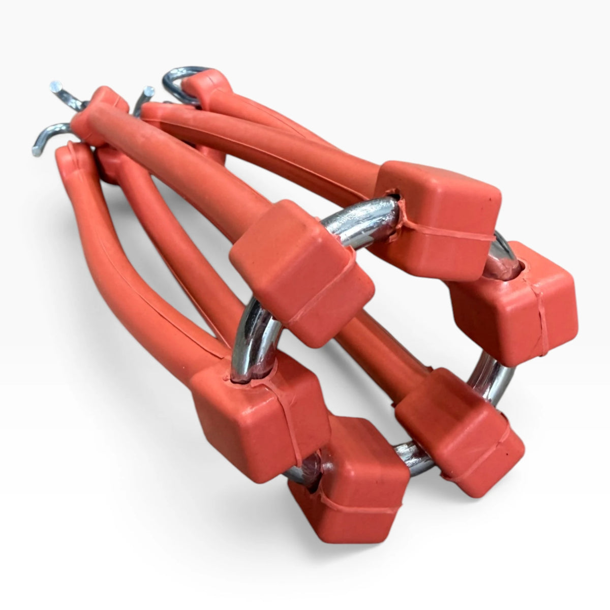 Spider bungee arms gathered around the solid steel center ring