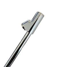 Another close-up of the dual head chuck end showing the two valve openings