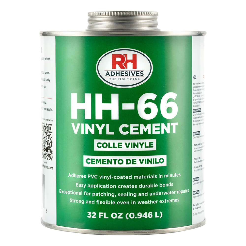 HH66 Vinyl Cement - 1 Quart Truck Tarp Tent Repair