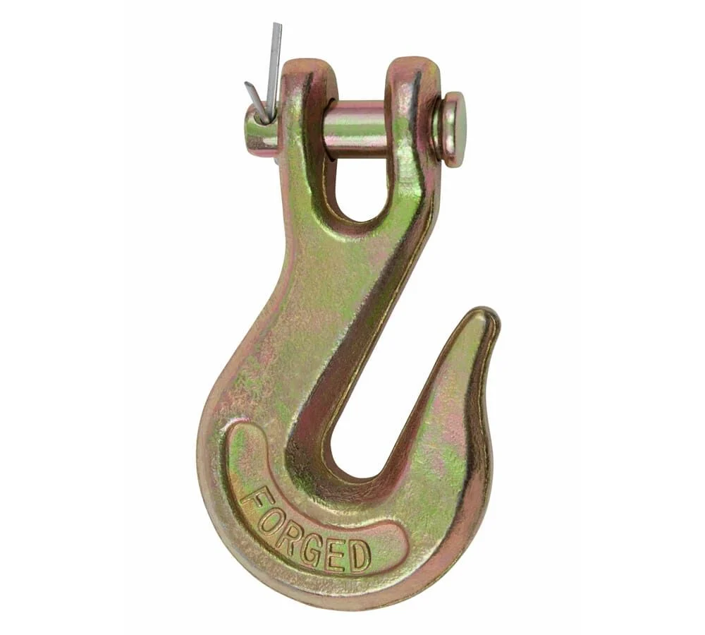 3/8" Grade 70 Clevis Grab Hooks with Pins