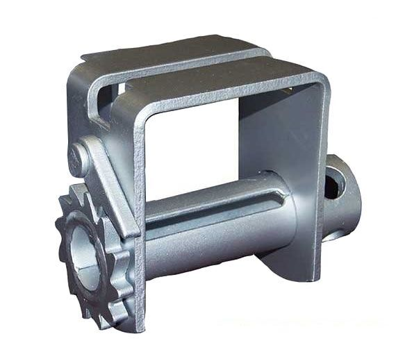 Double L Slider, Zinc Coated Trailer Winch