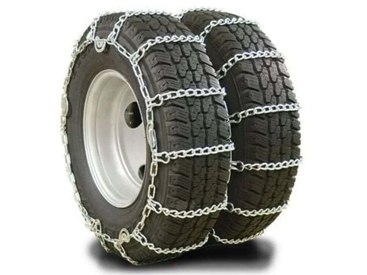 Twist Link Tire Chain, Single for 22.5in Tires — Set of 2