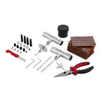 Complete Tire Repair Kit — Plug & Valve Stem Service