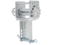 Stake Pocket Trailer Winch, Zinc-Plated — WLL 5,400 lbs