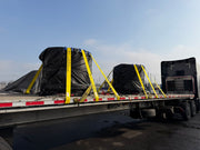 SKIDDED COIL TARP, PORT CAMDEN COIL STYLE TARP