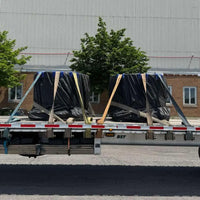 Skidded Coil Tarp 112x70x65 — Camden Style Steel Coil Cover