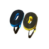 2 inch x 30 ft winch strap with flat hook, heavy duty flatbed tie down, 3,333 lb WLL — Cargo Control Center