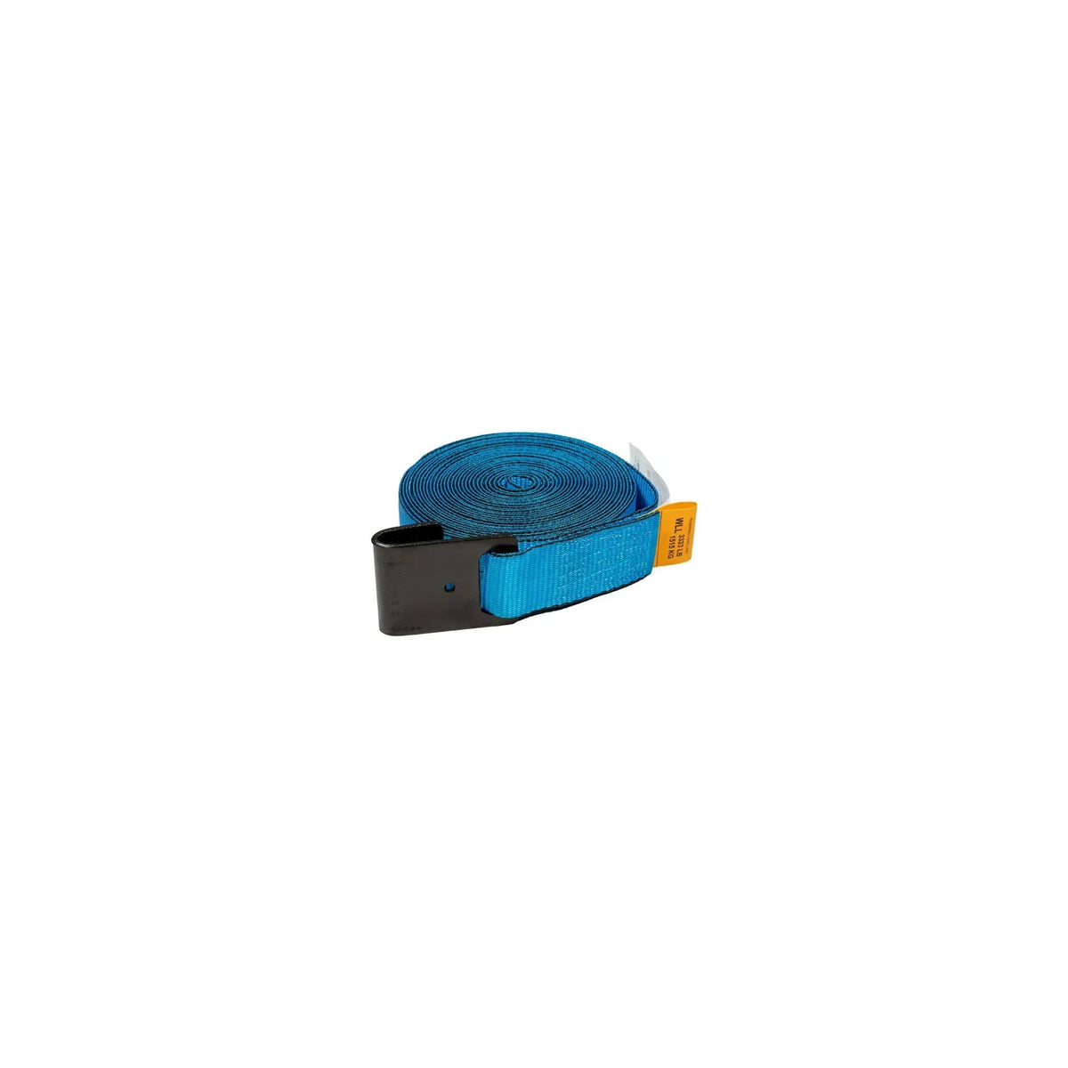 2 inch x 30 ft winch strap with flat hook, heavy duty flatbed tie down, 3,333 lb WLL — Cargo Control Center