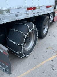 Winter Tire Chain, Super Single 445/50-22.5 — Ladder Style
