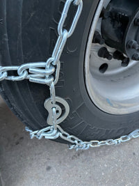 Winter Tire Chain, Super Single 445/50-22.5 — Ladder Style