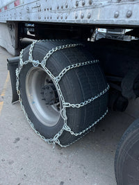 Winter Tire Chain, Super Single 445/50-22.5 — Ladder Style