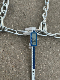 Winter Tire Chain, Super Single 445/50-22.5 — Ladder Style