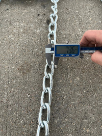 Winter Tire Chain, Super Single 445/50-22.5 — Ladder Style